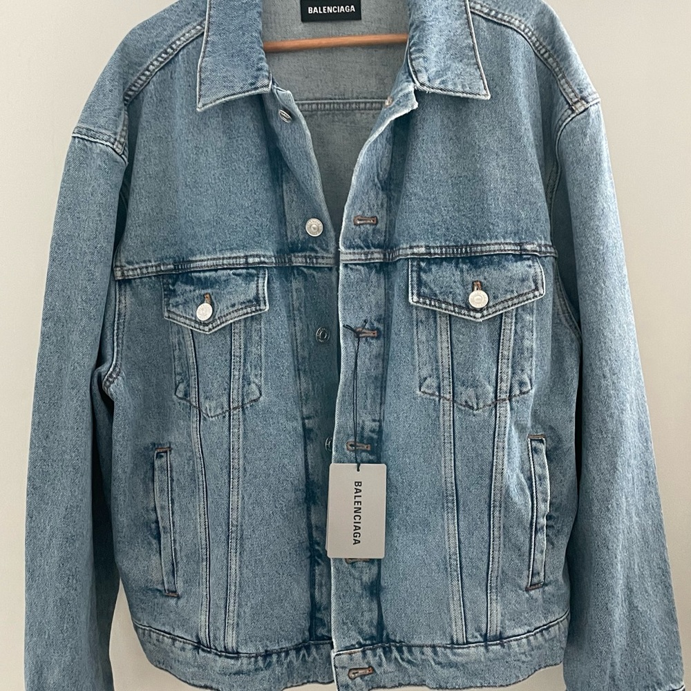 Balenciaga denim jacket
